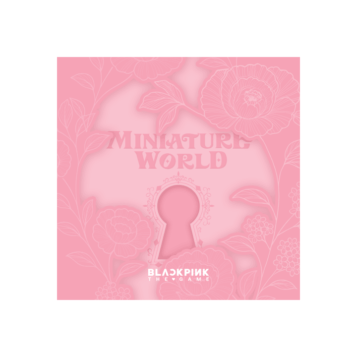 BLACKPINK - The Game Photocard Collection Miniature World