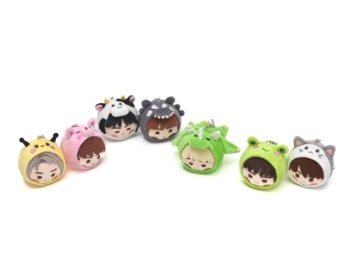 BTS ISLAND FACE KEYRING