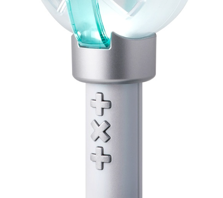 TXT OFFICIAL LIGHT STICK KEYRING Ver.2