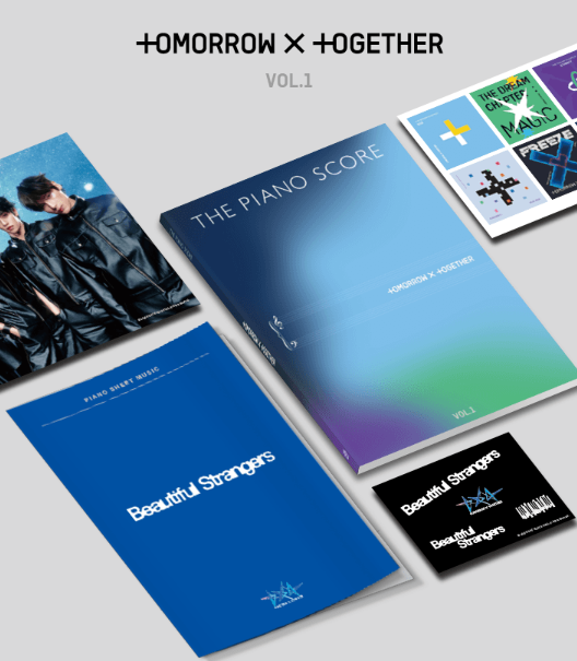 TXT THE PIANO SCORE : TOMORROW X TOGETHER (VOL.1)