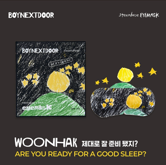 BOYNEXTDOOR - Steambase Eyemask Special Edition