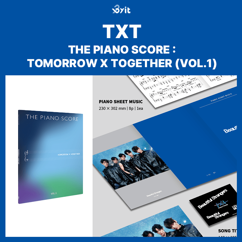 TXT THE PIANO SCORE : TOMORROW X TOGETHER (VOL.1)