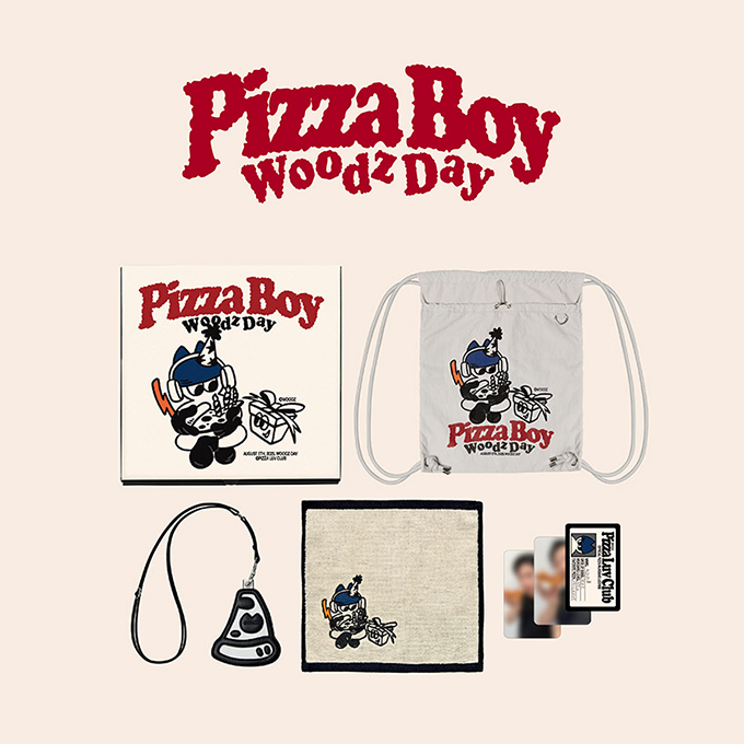 2025 WOODZ DAY] Official Pizza Luv Club Kit – Byit