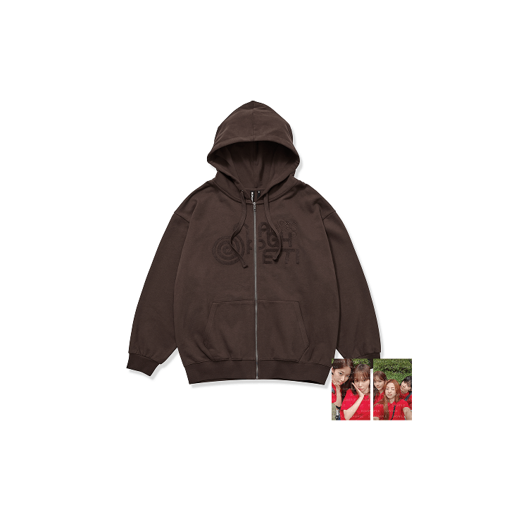 LE SSERAFIM Official Merch Zip-up Hoodie