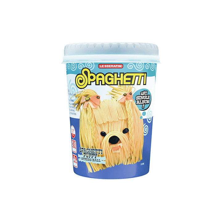 LE SSERAFIM 1st Single Album 'SPAGHETTI' (STRESS BALL ver.)