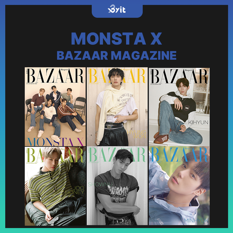 MONSTA X - BAZAAR MAGAZINE 2025 AUTUMN EDITION