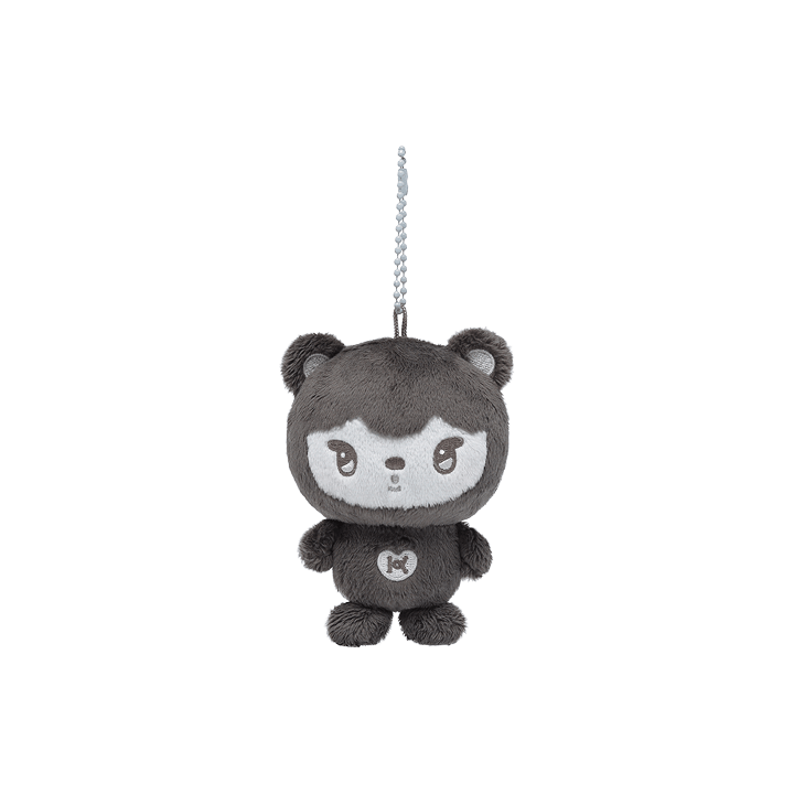 KAI - KAION 2025 Solo Concert Tour Encore In Seoul Official MD 10cm Nini Bear Key Ring (EXO ♥ GREY ver.)