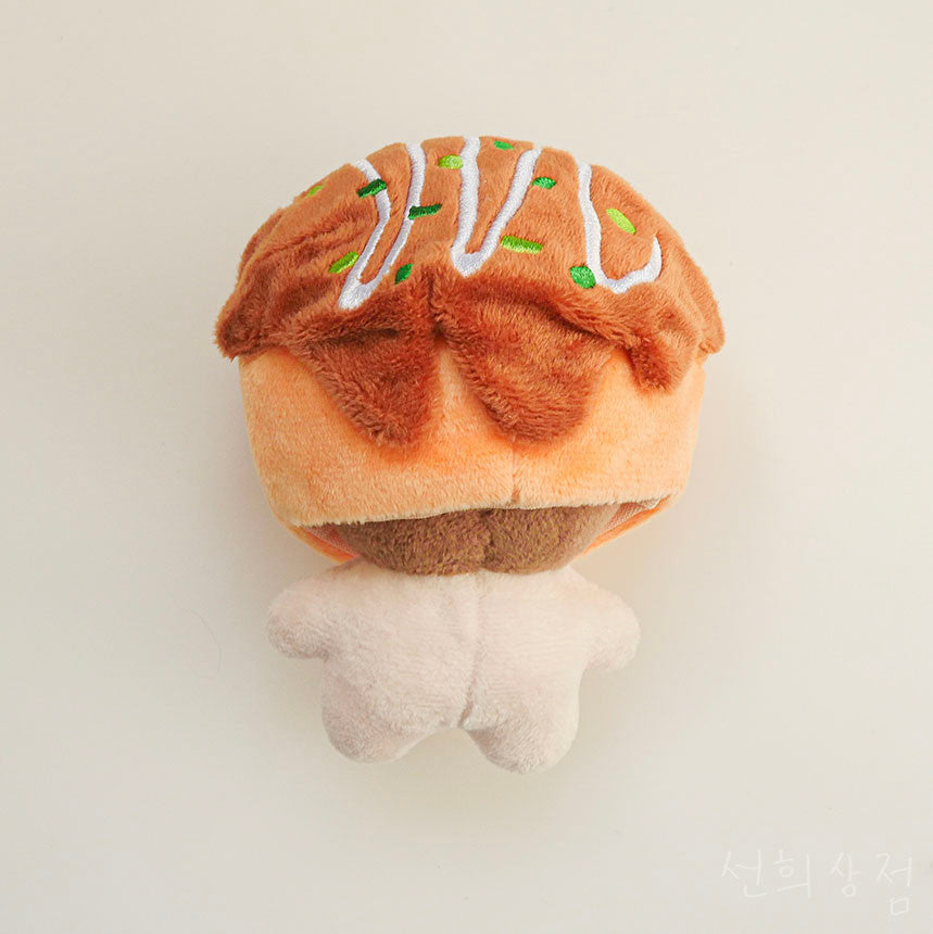 10cm Plush Doll Clothes – Takoyaki Plush Doll Hat