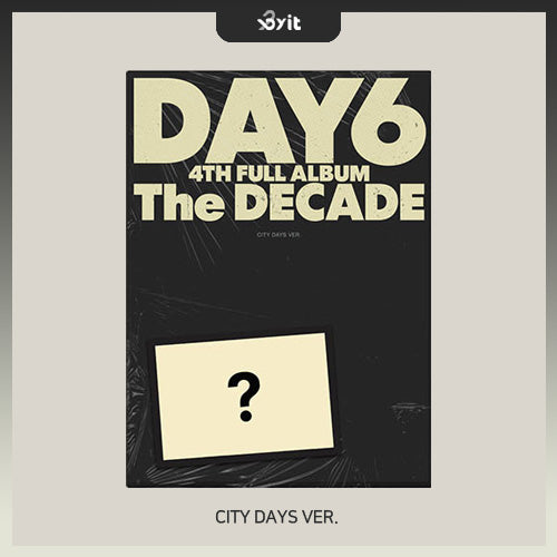 DAY6 4th Full Album The DECADE (SIX ON THE DICE VER., CITY DAYS VER.) SET