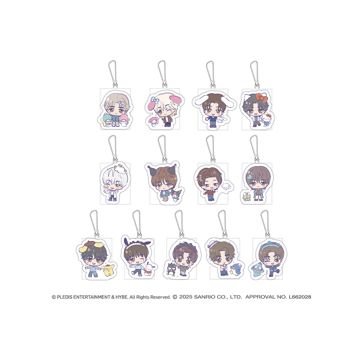 SEVENTEEN X SANRIO CHARACTERS COLLABO PASS CASE