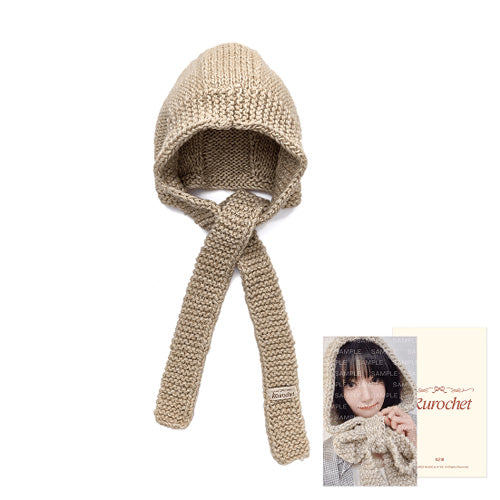 LE SSERAFIM KKUROCHET Seasin.2 MD Official Hooded Scarf