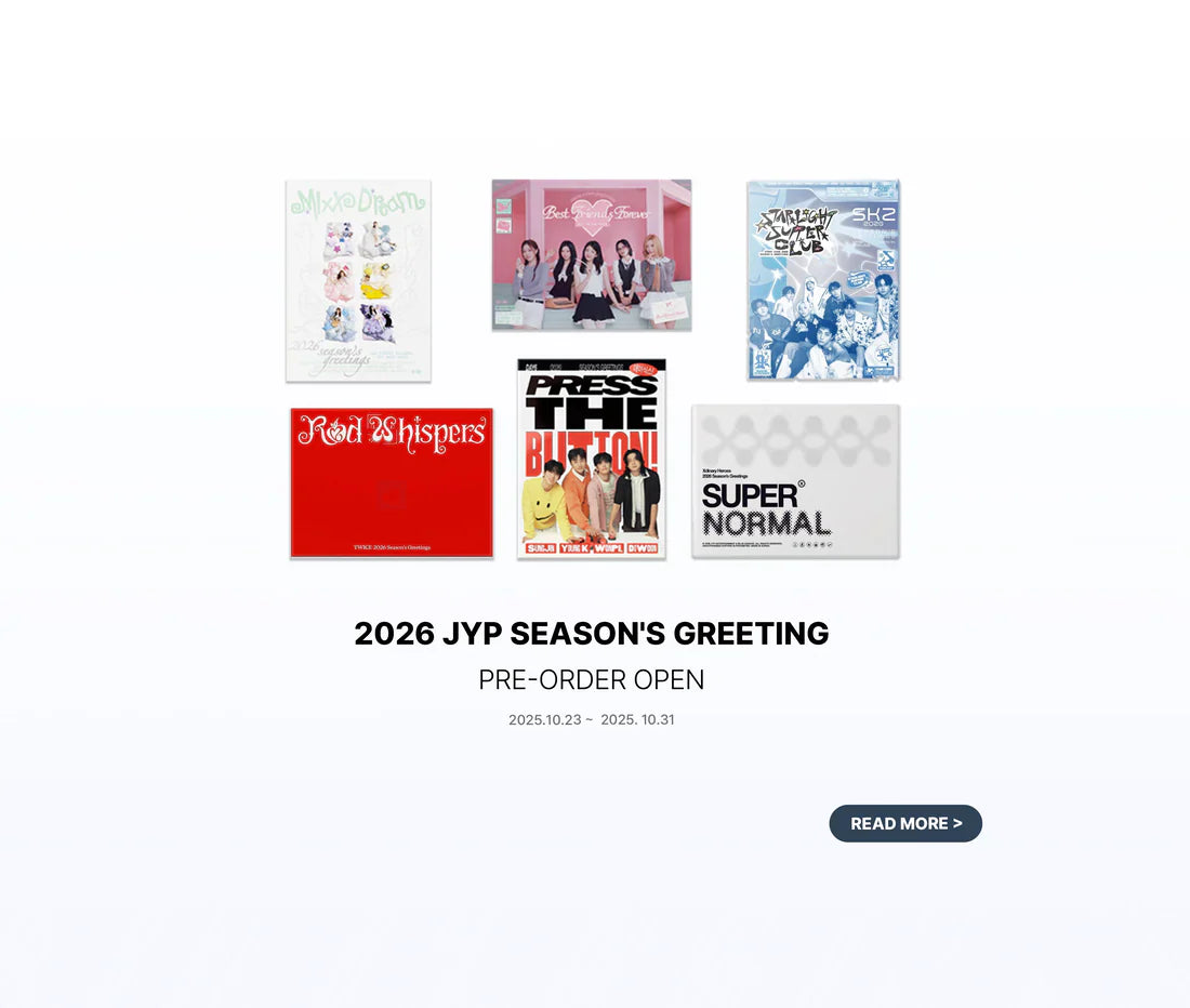 Unlock 2026: JYP Entertainment Season’s Greetings Pre-Sale Begins!