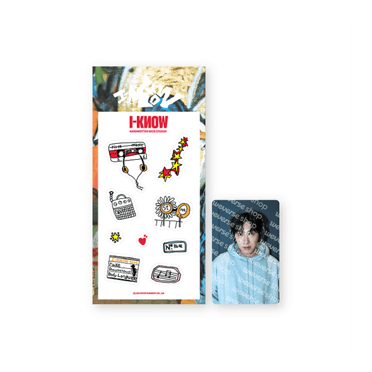 TVXQ! U-KNOW [I-KNOW] Hand Drawing Deco Sticker Set