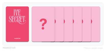 [Select Online Gift] IVE THE 4th EP IVE SECRET Random 1 of 3 types