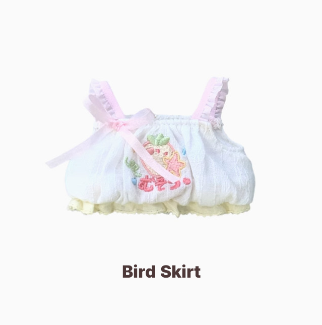 10cm Plush Doll Outfit – Kindergarten Strawberry Series