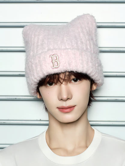 MLB Plush Meow Beanie (6 type) (KARINA Wear)