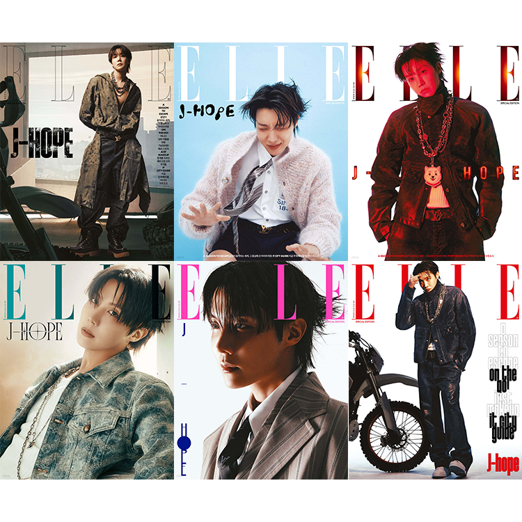 BTS j-hope ELLE SPECIAL EDITION Magazine 2025.12 (6type)