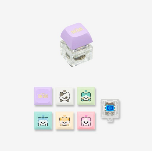 ITZY - ON AIR The 4th Fan Meeting Official MD TWINZY KEYCAP SET