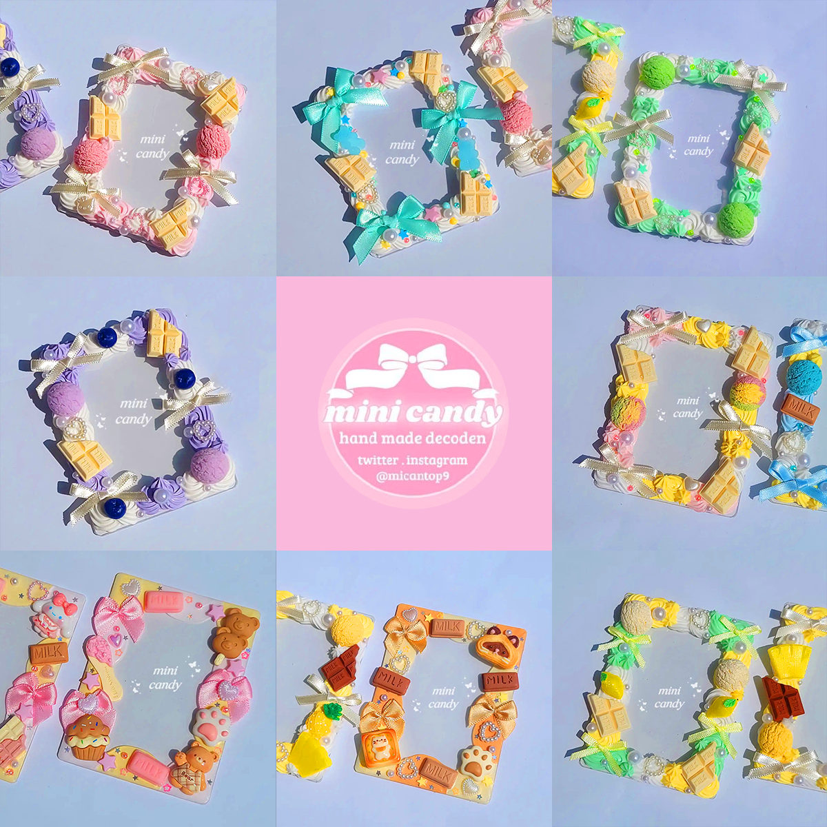 MINI CANDY × BYIT – Decoden Toploader Collection (No.174)