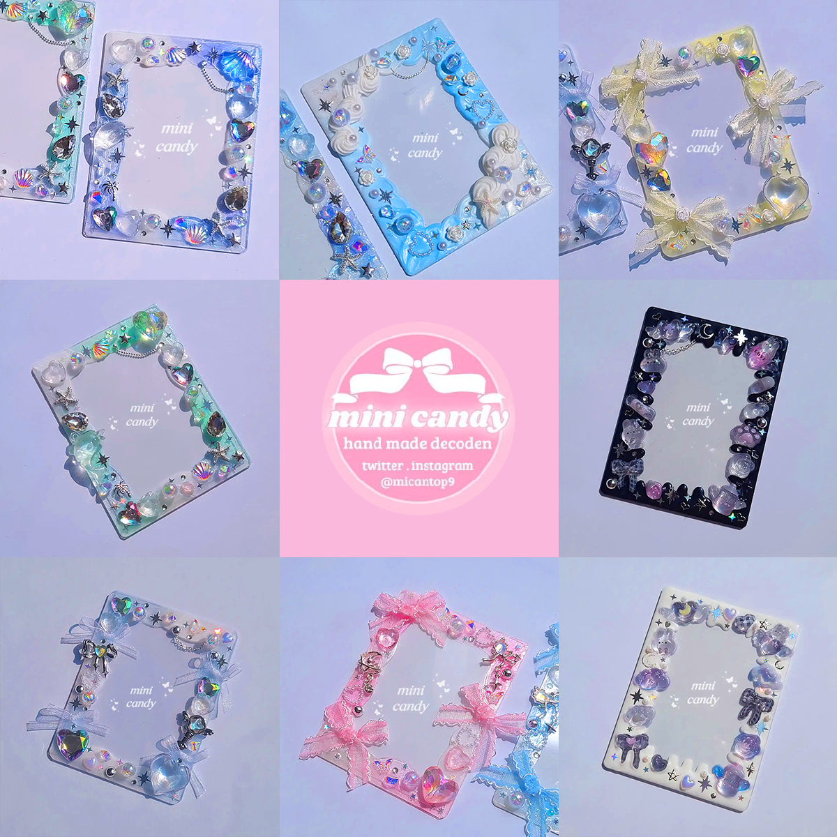 MINI CANDY × BYIT – Decoden Toploader Collection (No.179)