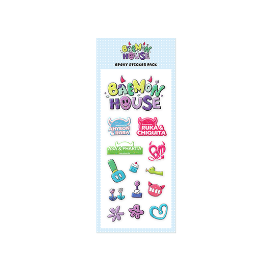 BABYMONSTER - [BMHOUSE] Epoxy Sticker Pack