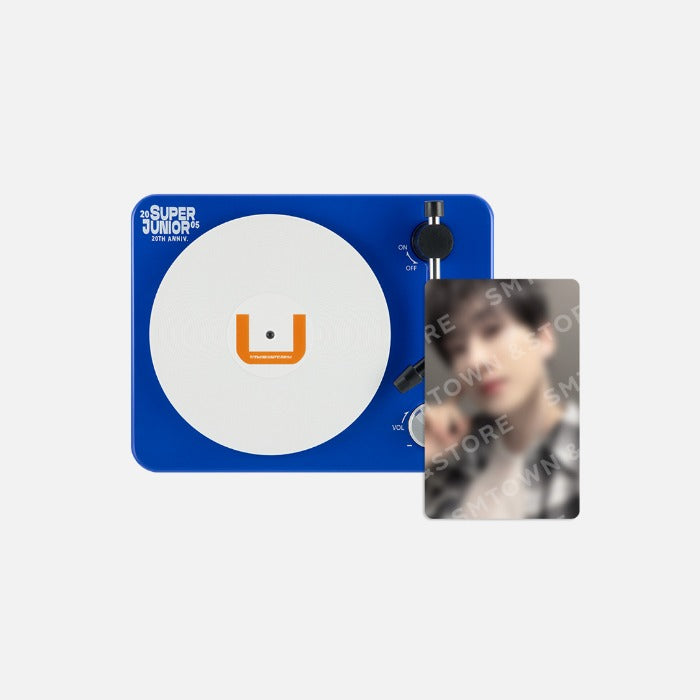SUPER JUNIOR 20th Anniverary Turntable Bluetooth Speaker Set