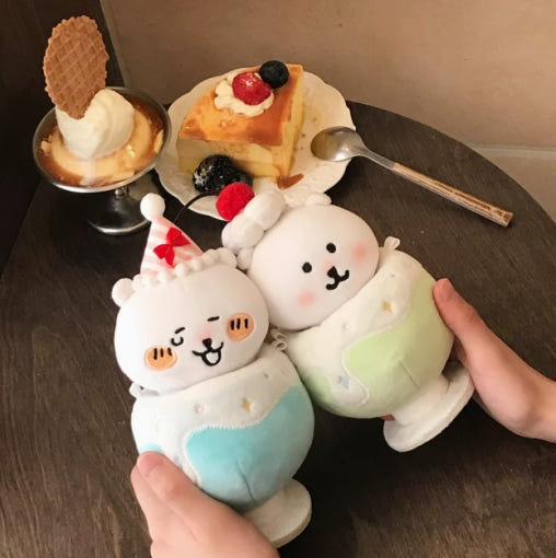 10cm Plush Doll Clothes – Summer Dessert House Series