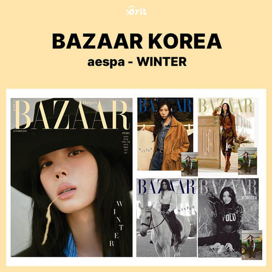 aespa WINTER - Bazaar Magazine 2025 October Issue