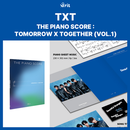 TXT THE PIANO SCORE : TOMORROW X TOGETHER (VOL.1)