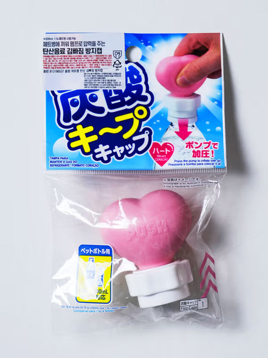 Heart-Shaped Carbonated Anti-Fog Cap [DAISO]