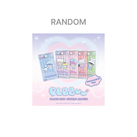 PLAVE 2nd Single Album 'PLBBUU' (POCAALBUM Ver.) Random