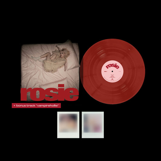 ROSÉ [ROSIE] BLACKPINK - he first studio album by ROSÉ vinyl (vampirehollie edition red)