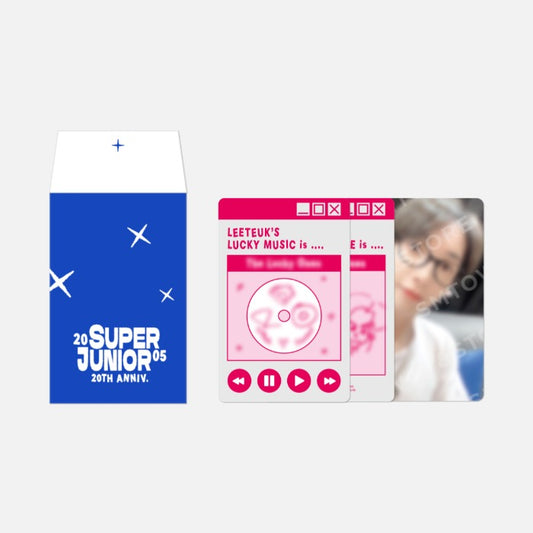 SUPER JUNIOR 20th Anniversary Lucky Card Set