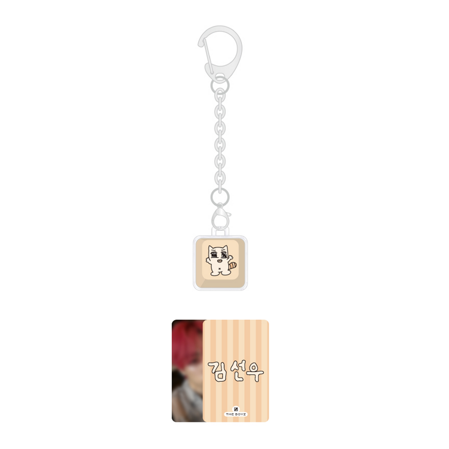 THE BOYZ - 07 KEYCAP KEYRING / THE BOYZ [THE BLAZE] WORLD TOUR in SEOUL