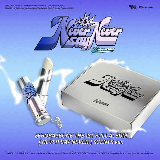 ZEROBASEONE - NEVER SAY NEVER / 1ST FULL ALBUM (SCENTS Ver.)
