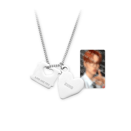 EXO SUHO The 4th Mini Album [Who Are You] - NECKLACE + PHOTO CARD SET