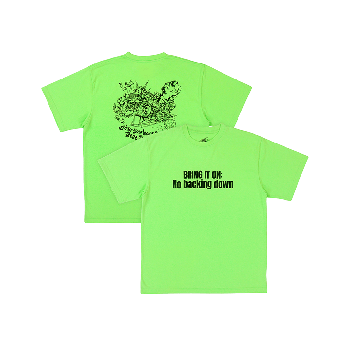 NCT DREAM 6th Mini Album [BEAT IT UP] T-Shirt (Neon Green ver.)