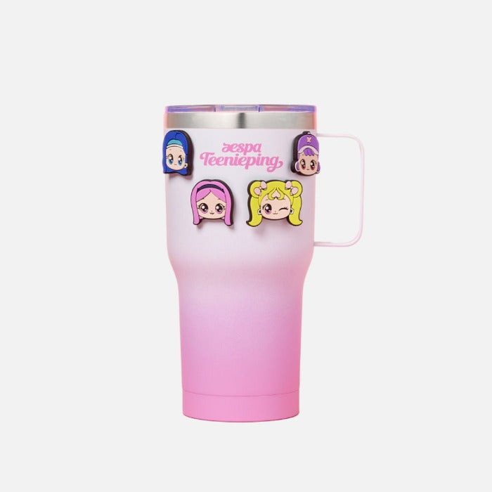 aespa - Teenieping X aespa TUMBLER DECO SET