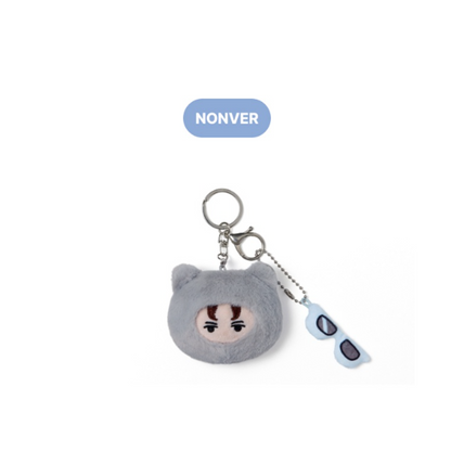 SEVENTEEN MINITEEN FACE PLUSH KEYRING