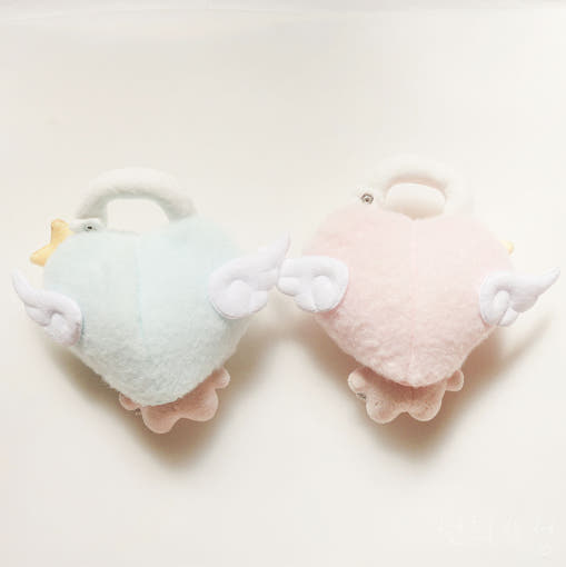 10cm Plush Doll Clothes – Heart Lock Plush Doll Hat