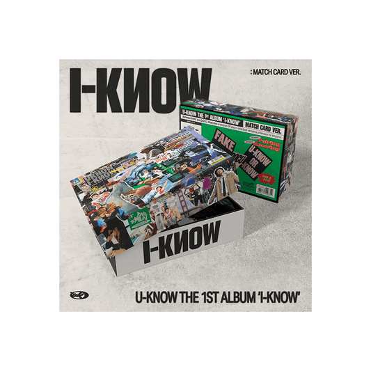 TVXQ! The 1st Full Album [I-KNOW] (Match Card Ver.)(SMART ALBUM)