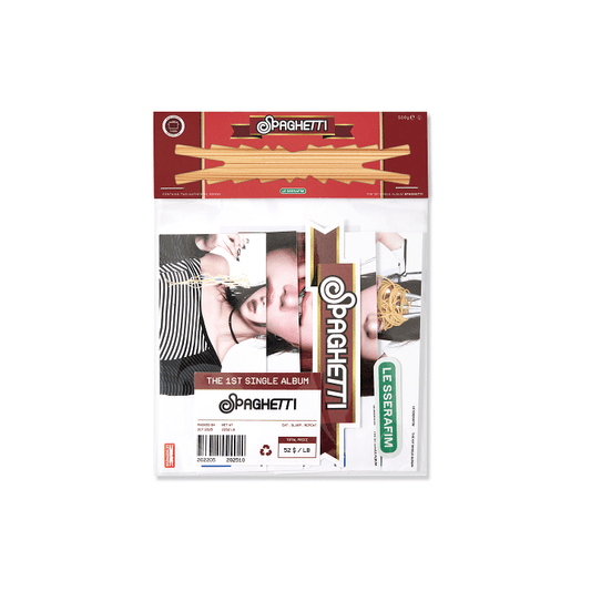 LE SSERAFIM Official Merch Sticker Set A