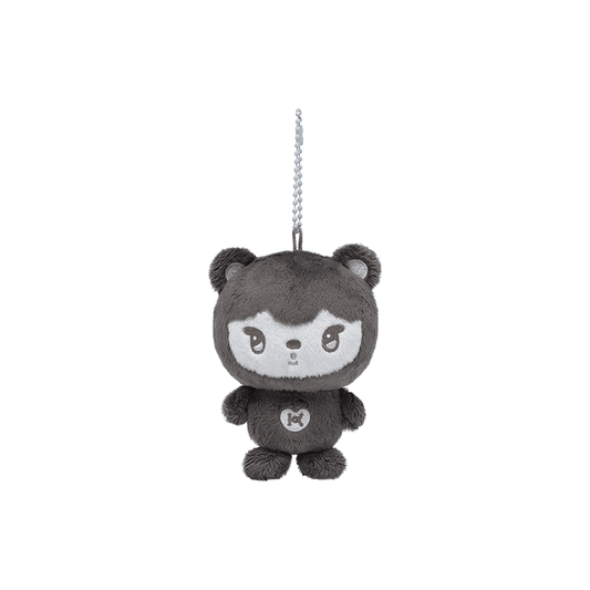 KAI - KAION 2025 Solo Concert Tour Encore In Seoul Official MD 10cm Nini Bear Key Ring (EXO ♥ GREY ver.)