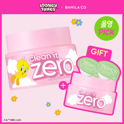 BANILA CO Clean It Zero Original Cleansing Balm 100ml Set (+25ml+Pore Balm 3ml*2ea)