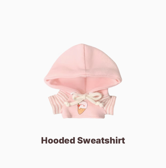 10cm Plush Doll Outfit – Kindergarten Strawberry Series