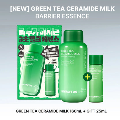INNISFREE Green Tea Ceramide Milk 160ml Set (+25ml)