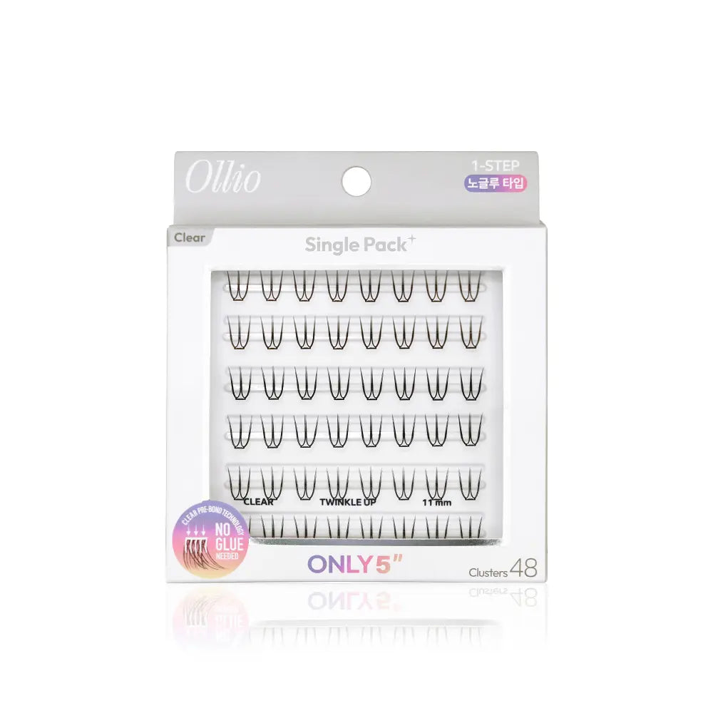 Ollio No Glue Lash Clear Single Pack Plus