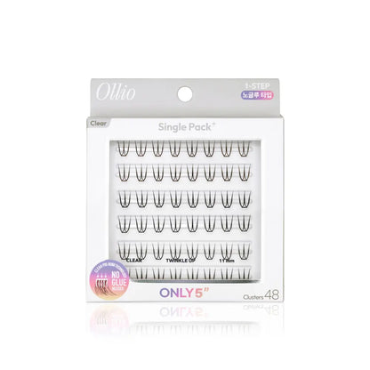 Ollio No Glue Lash Clear Single Pack Plus