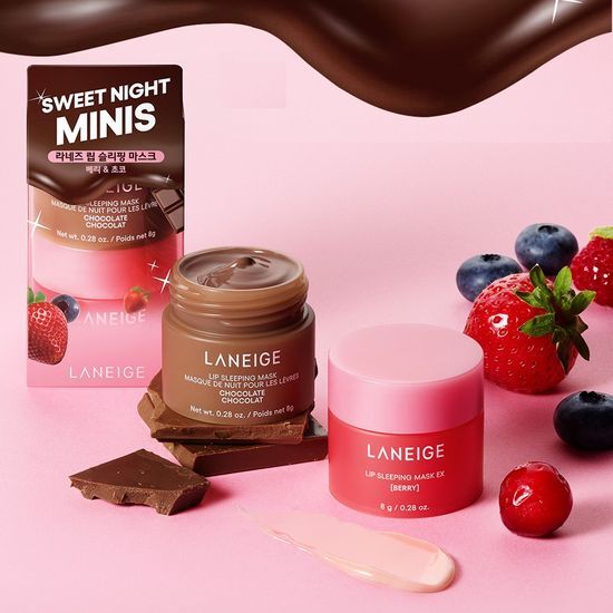 LANEIGE Lip Sleeping Mask EX 8g + 8g Berry Chocolate