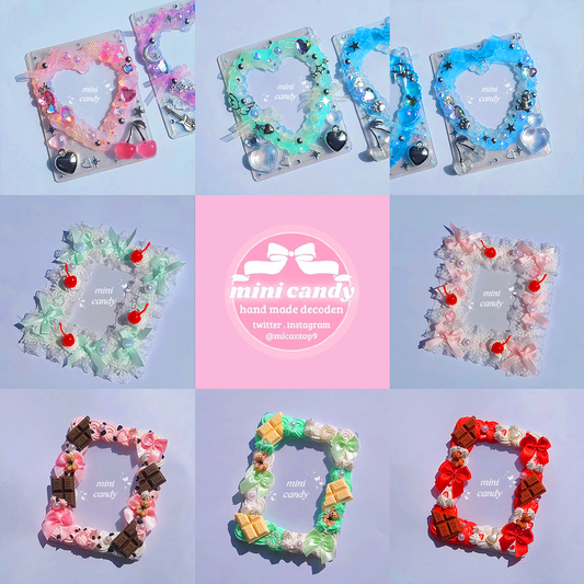 MINI CANDY × BYIT – Decoden Toploader Collection (No.174-1)